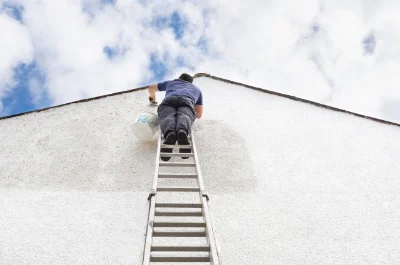 Peinture extérieure à Fomperron — façades et ravalement